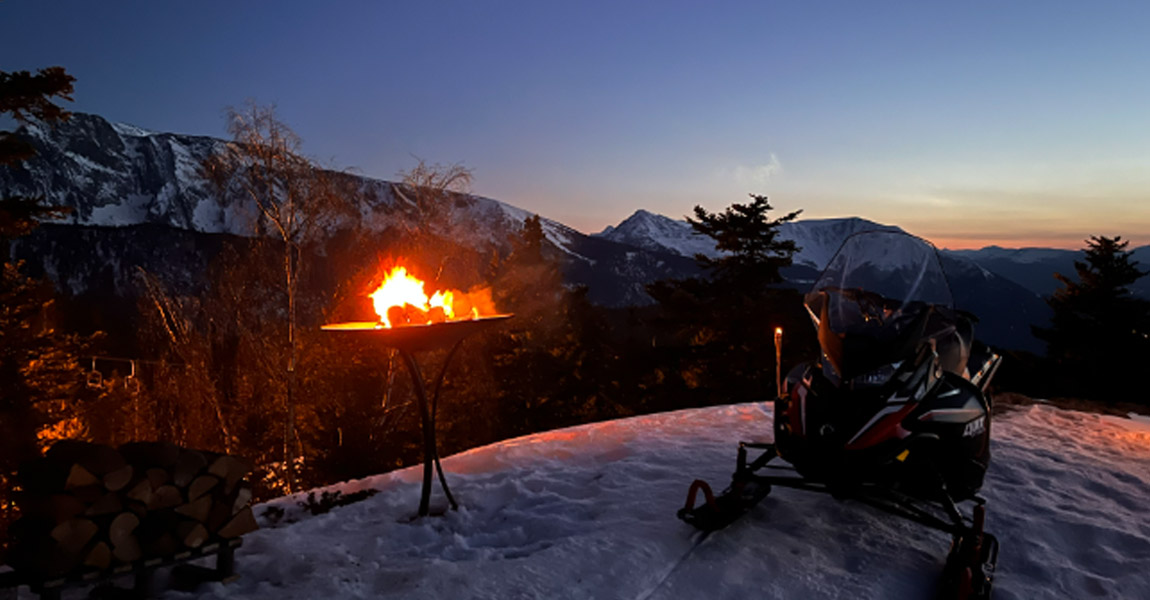 Motoneige à Chamrousse